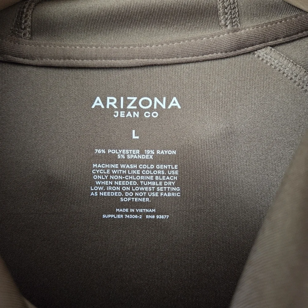 Arizona Jean Company Men's  Zip-Up Sweater